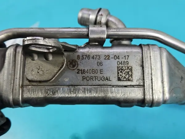 Refroidisseur d'échappement BMW OEM 8576473 G30 2.0D image 8