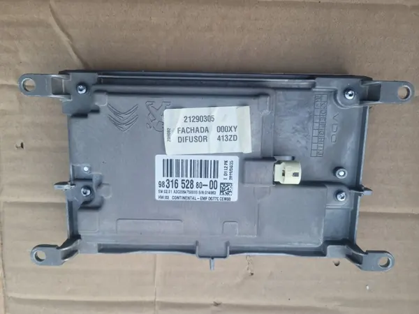 OEM 9831652880 Ecrã Navegação Citroen C4 II Usado image 4