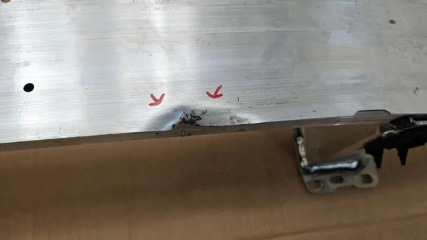 Etupuskuri vahvistus Audi A6 C8 OEM 4K0807109 image 5