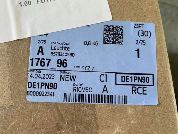 Vänster Baklykta Ford Mondeo IV MK4 Kombi 2010-2015 image 8