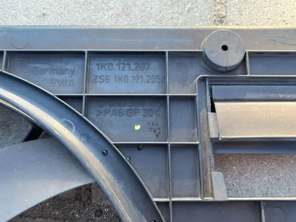 Volkswagen OE 1K0121207N Lüftergehäuse - Gebraucht image 4