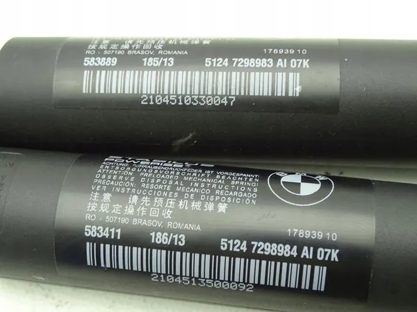 BMW 3 F34 GT Gran Turismo Elektrisk Bagagerumsaktuator OEM image 4