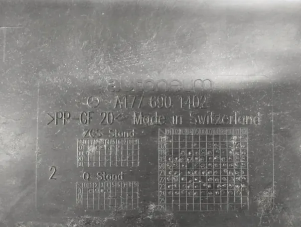 OEM A1776901402 Bakre underredessköld för Mercedes A-klass image 3