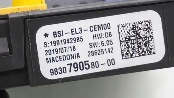 Caixa Módulo BSI OEM 9830790580 para Citroen C3 III image 3