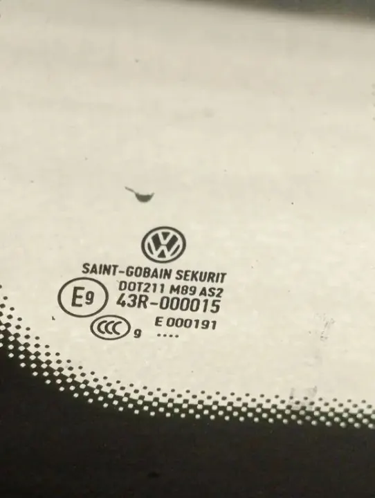 Vitre arrière droite OEM 43R000015 pour VW Transporter V image 7