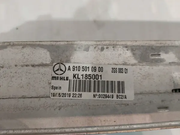 CHŁODNICA WODY INERCOOLER MERCEDES SPRINTER W910 image 5