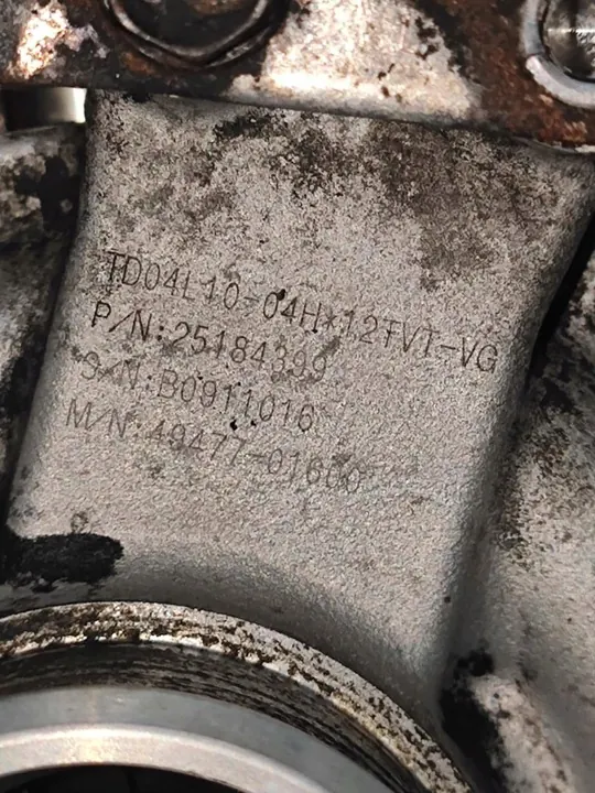 Turboalimentador Opel Antara 49477-01600 image 8