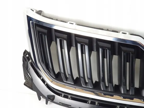 SKODA KODIAQ Center Grill Chrome Frame OEM 565853653A image 5