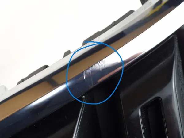 SKODA KODIAQ Center Grill Chrome Frame OEM 565853653A image 6