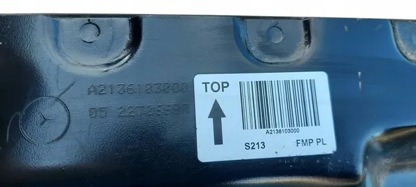 MERCEDES E-KLASA W213 TRAVE DEL PARAURTI POSTERIORE A2136103000 image 5