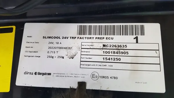 Aire acondicionado techo OEM 4182 para DAF XF 106 image 5