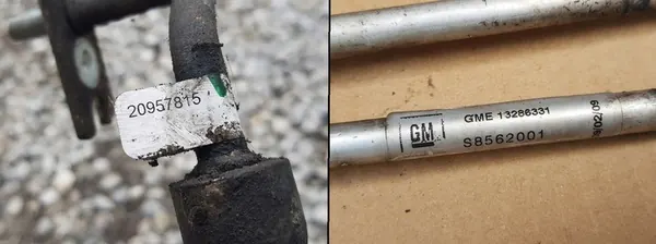 Conjunto de mangueiras de direção assistida / Opel Insignia A 2.0 CDTI / OEM image 2