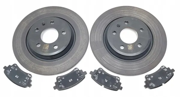 Discos e pastilhas traseiros usados OEM 8W0615601H Audi image 3