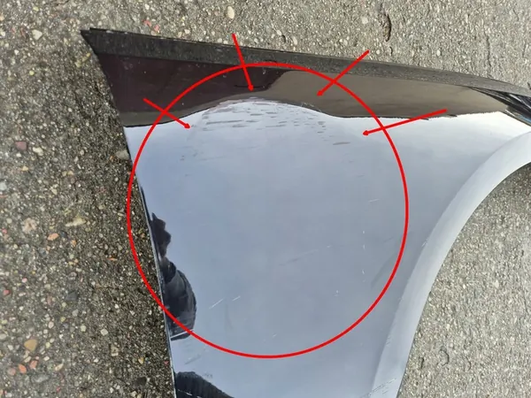 Audi A4 B9 facelift rechter voor spatbord 8W0 image 3