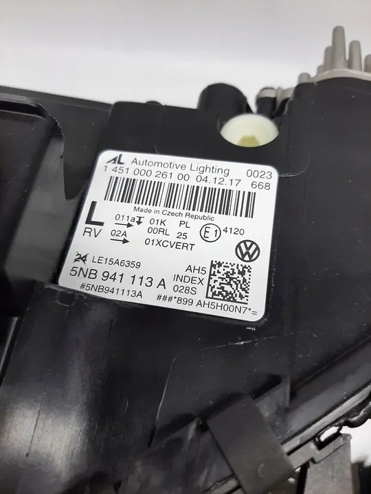 VW TIGUAN 2017-2020 FAROL ESQUERDO LED 5NB941113A image 4