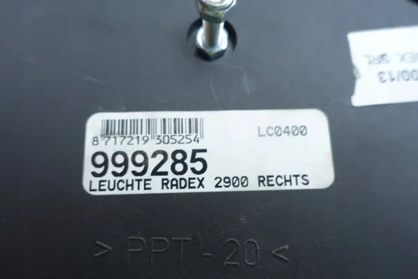 Oikea valaisinlinssi OEM 290013S tyyppi 2900 image 6
