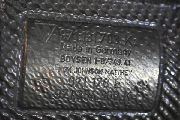 Linker katalysator OEM 971131703K Porsche Panamera image 3