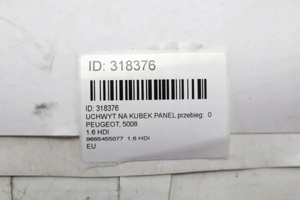 Becherhalter OEM 9685455077 für Peugeot 5008 image 7