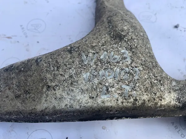 Braccio di controllo posteriore sinistro Mercedes ML W163 1633520401 image 2