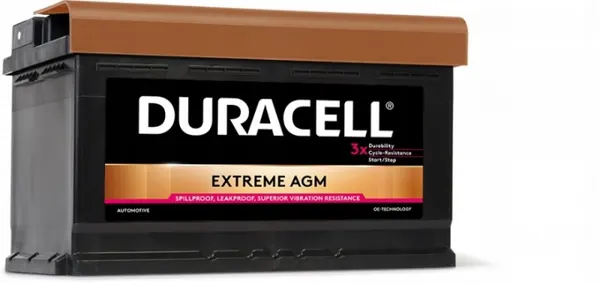 Bateria Duracell Extreme DE80 AGM 12V 80Ah 850A image 2