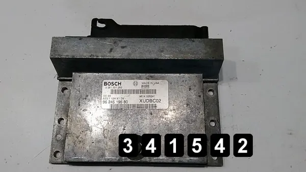 Peugeot ECU AM-341542 406 1900TD 1998 image 2