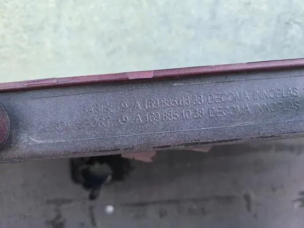 MERCEDES A KLASA W169 PARAGOLPES TRASERO A1698850838 image 5