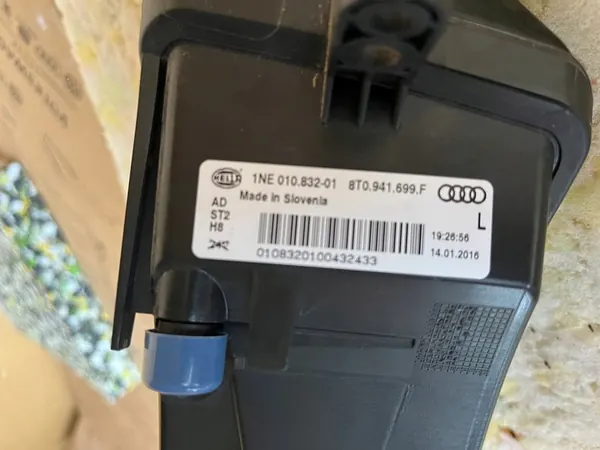 AUDI A5 8T0 LIFT FARO ANTIBRUMOSO IZQUIERDO OEM 8T0941699F image 7