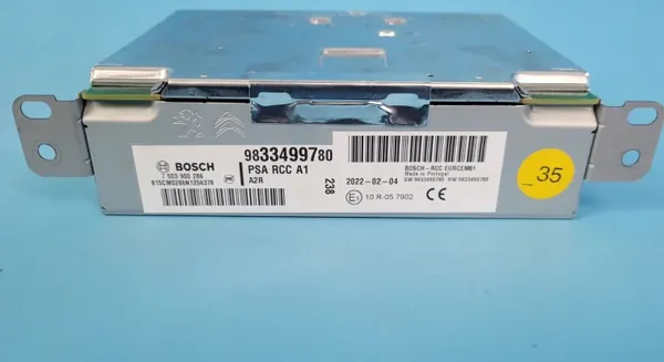 OEM 9833499780 Rádio Navegação Leitor para Peugeot 508 II image 5