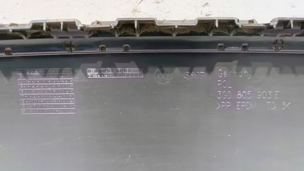 OEM 3G0805903E Voorbumper afdekplaat VW Passat B8 image 4