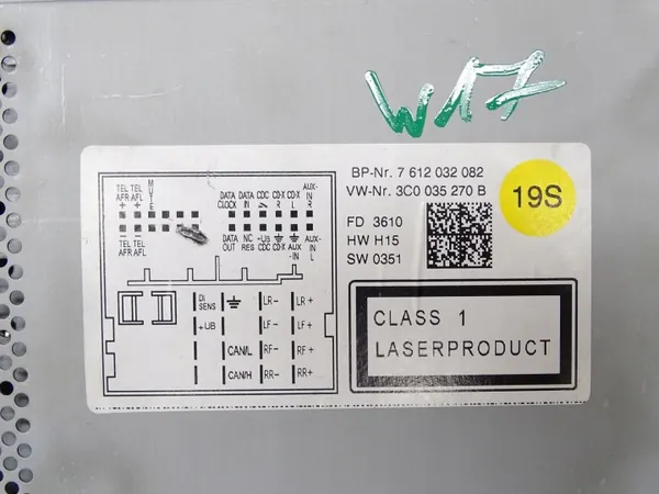 OEM 3C0035270B Radio Navigation für VW Passat CC image 7
