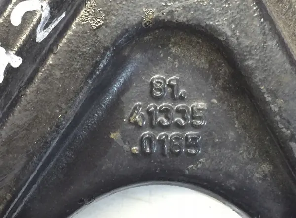 MAN 81413350165 Placa de montaje eje motor izquierdo image 3