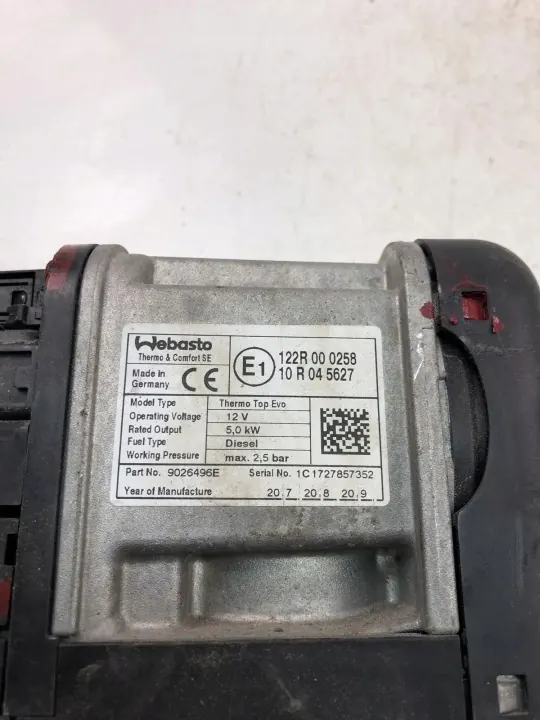 Brandstofleiding OEM 31404292 voor Webasto-verwarming Volvo S90 II image 4