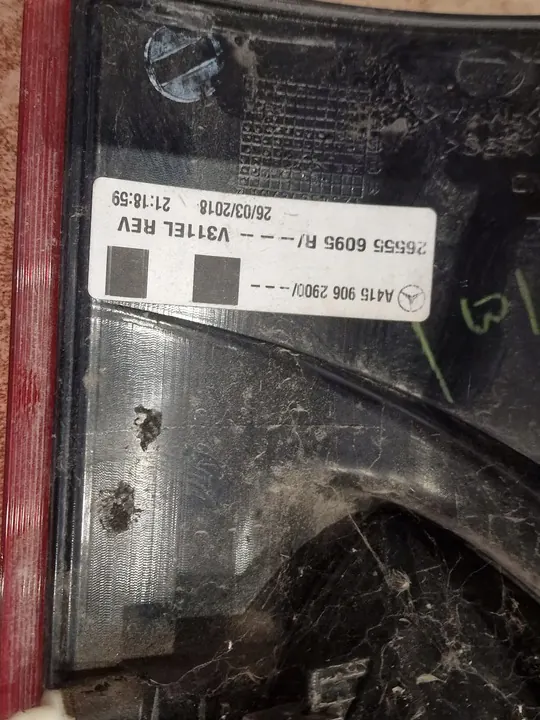 Achter combinatie lamp MERCEDES-BENZ CITAN image 5