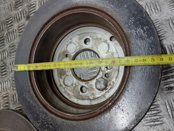 OEM TARCZE HAMULCOWE TYŁ + KLOCKI + ZACISKI HYUNDAI GETZ I image 5