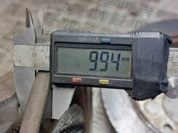 OEM TARCZE HAMULCOWE TYŁ + KLOCKI + ZACISKI HYUNDAI GETZ I image 6