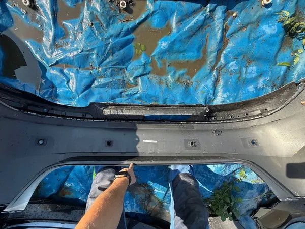 SKODA SUPERB II SEDAN PARAURTI POSTERIORE 3T5807421 image 6