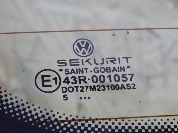 VW T5 achter rechter schuifdeur ruit OEM 7H1845502A image 4