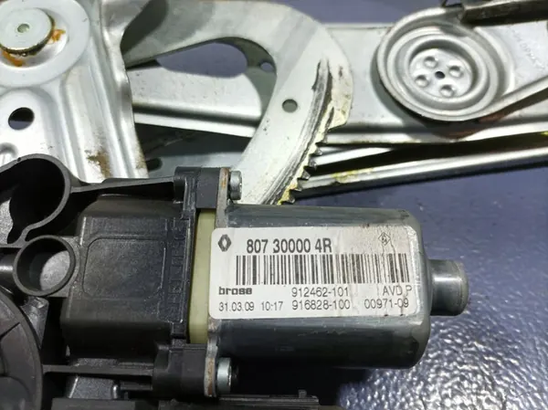 REGULADOR DE VIDRO DIANTEIRO DIREITO RENAULT MEGANE III 807200001R image 3