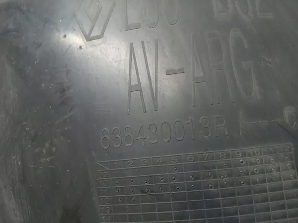 Left Front Wheel Arch Renault Fluence image 5