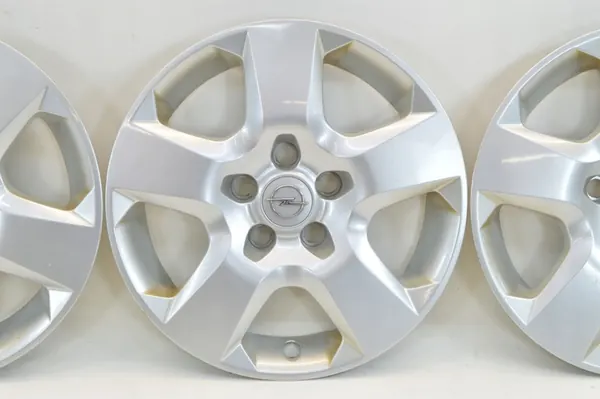 4× Calotas Opel Originais 16" Prata image 3