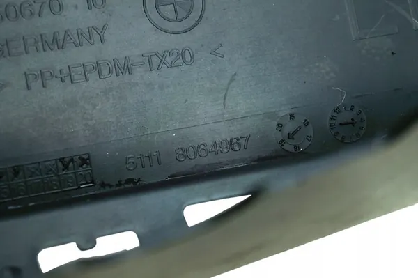 Scivolo paraurti anteriore sinistro BMW 5 G30 G31 M-Package image 7