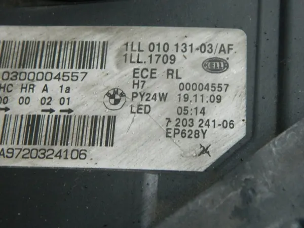BMW F10 F11 Farol Dianteiro Esquerdo H7 UK 7203241 image 10