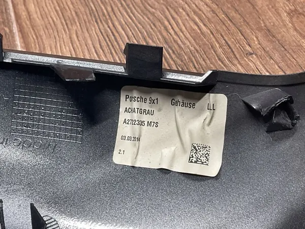 Porsche 982 Coffret Rétroviseur Gauche OEM A2722435 image 8