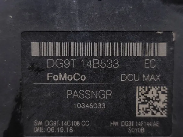 Controlador de porta Ford OEM DG9T-14B533-EC dianteiro esquerdo image 7