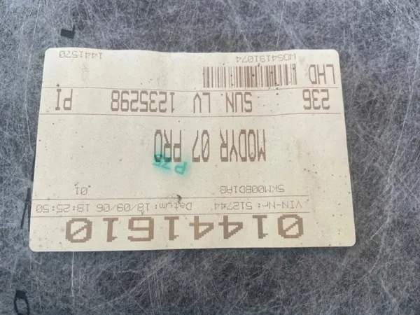 Techo solar DVD Jeep OE OEM 01441610 Grand Cherokee image 8