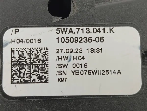 Levier de vitesse 5WA713041K Skoda Octavia IV (2019-) image 4