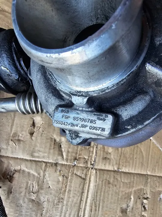 TURBOCOMPRESOR FIAT CROMA OPEL VECTRA 1.9 JTD 55196765 image 3