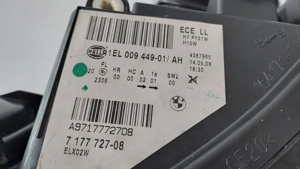 BMW 5 E60 E61 LIFT LCI Farol Esquerdo H7 image 6