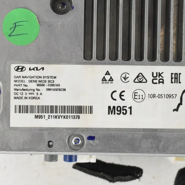 Hyundai OEM 96560-C09514X Radio-Navigointimoduuli image 4