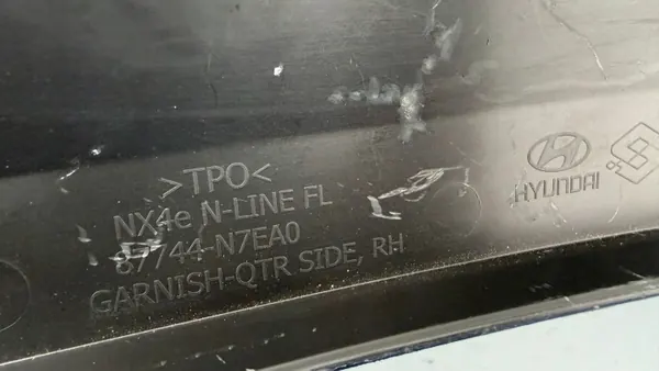 OEM 87744-N7EA0 Salpicadero trasero derecho Hyundai Tucson image 4